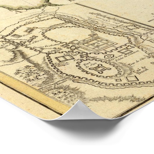 Jerusalem Poster (Ecke)