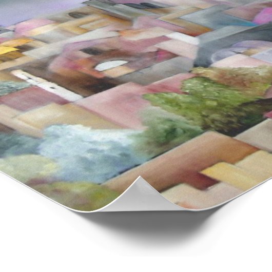 Jerusalem Poster (Ecke)