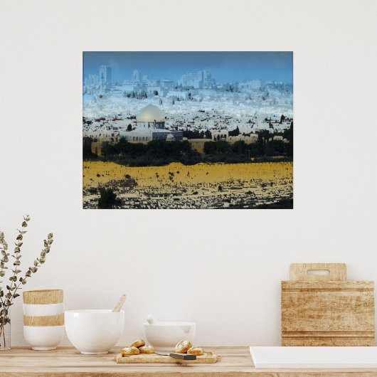 JERUSALEM POSTER (Küche)