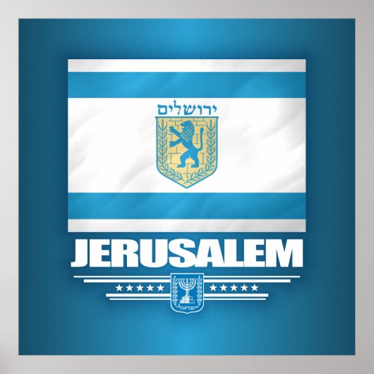 Jerusalem Poster (Vorne)