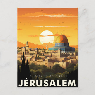 Jerusalem - Poster - Poster Postkarte