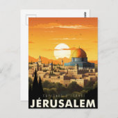 Jerusalem - Poster - Poster Postkarte (Vorne/Hinten)