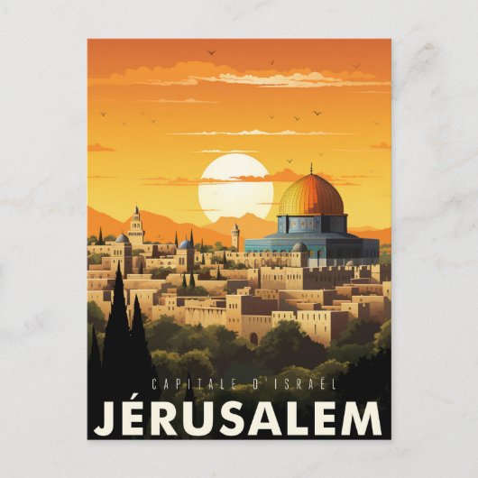 Jerusalem - Poster - Poster Postkarte (Vorderseite)