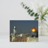 Jerusalem Postkarte (Stehend Vorderseite)