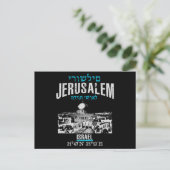 Jerusalem Postkarte (Stehend Vorderseite)