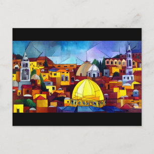 Jerusalem Postkarte