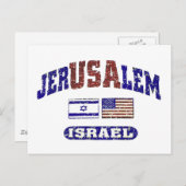 JerUSAlem Postkarte (Vorne/Hinten)