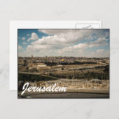 Jerusalem Postkarte (Vorne/Hinten)