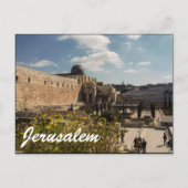 Jerusalem Postkarte (Vorderseite)