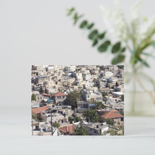 Jerusalem Postkarte (Stehend Vorderseite)