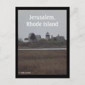 Jerusalem, Rhode Island Postcard Postkarte (Vorderseite)