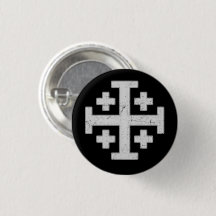 Jerusalem-Ritter Templar Kreuzfahrer-Kreuz Deus