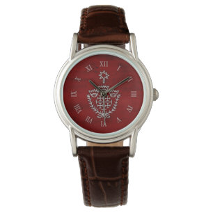 Jerusalem Ritter Templer Kreuzfahrer Kreuz Christl Armbanduhr