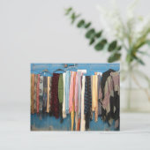 Jerusalem Scarves Postcards Postkarte (Stehend Vorderseite)