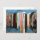 Jerusalem Scarves Postcards Postkarte (Vorne/Hinten)