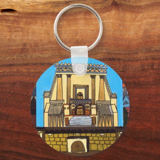 Jerusalem Schlüsselanhänger (Vorderseite)