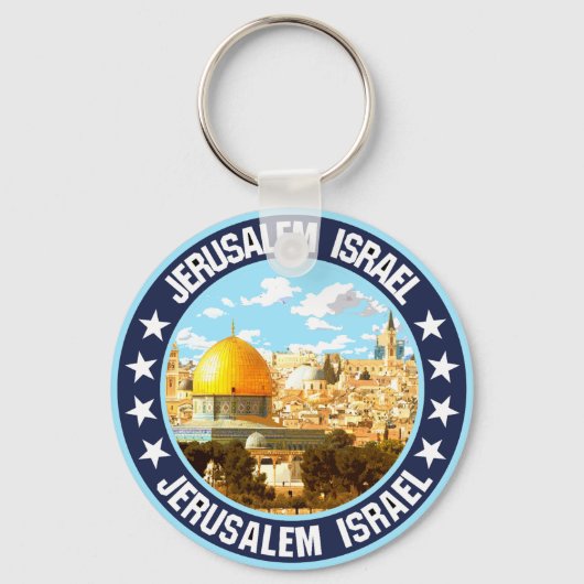Jerusalem Schlüsselanhänger (Vorderseite)