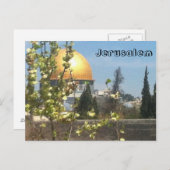 Jerusalem Schöne PostCard Postkarte (Vorne/Hinten)