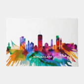 Jerusalem-Skyline Fußmatte (Vorderseite)