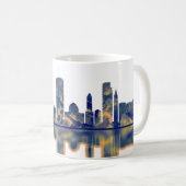Jerusalem Skyline Kaffeetasse (VorderseiteRechts)