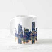 Jerusalem Skyline Kaffeetasse (Vorderseite Links)