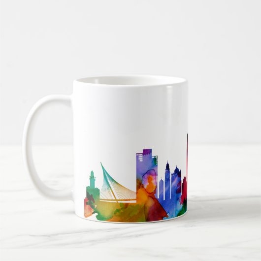 Jerusalem-Skyline Kaffeetasse (Links)