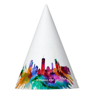 Jerusalem Skyline Partyhütchen