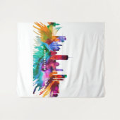 Jerusalem Skyline Wandteppich (Vorderseite (Horizontal))