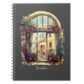 Jerusalem Spiral Foto Notebook Notizblock (Vorderseite)