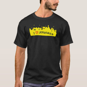 Jerusalem Stadt Israel Erinnerung an Männer 4 T-Shirt