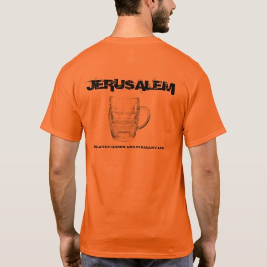 JERUSALEM T-Shirt (Rückseite)