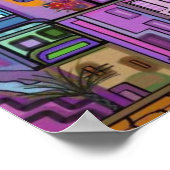 Jerusalem Tapestry Poster (Ecke)