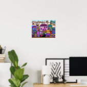 Jerusalem Tapestry Poster (Heimbüro)