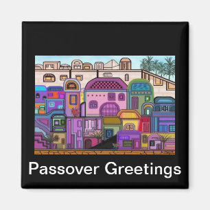 Jerusalem-Tapisserie-Passahfest-Magnet Magnet