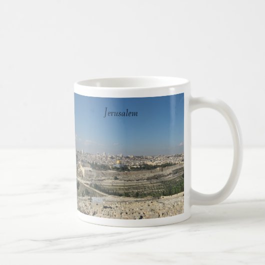 Jerusalem-Tasse Kaffeetasse (Rechts)