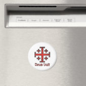 Jerusalem Tempelritter Kreuz Christentum Magnet (In Situ (Geschirrspüler))
