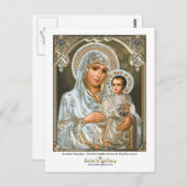 Jerusalem Theotokos - Postkarte (Vorne/Hinten)
