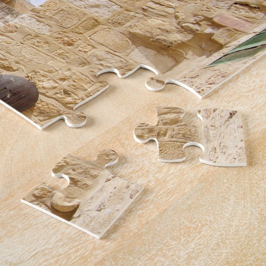 Jerusalem über Dolorosa Station IX des Kreuzes Puzzle (Seite)