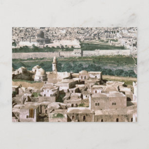 Jerusalem um 1900 postkarte