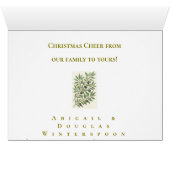 Jerusalem Vintage Photo Historic Christmas Card (Innenansicht Horizontal (Unten))