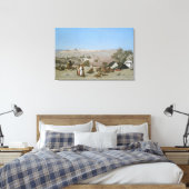 Jerusalem vom Berg der Oliven | 1880 Leinwanddruck (Insitu (Schlafzimmer))