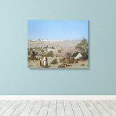 Jerusalem vom Berg der Oliven | 1880 Leinwanddruck (Insitu (Holzboden))