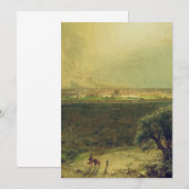 Jerusalem vom Berg der Oliven Einladung (Vorne/Hinten)