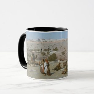 Jerusalem vom Ölberg   1880 Tasse