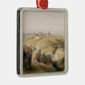 Jerusalem vom Ölberg, am 8. April 1839 Ornament Aus Metall (Rechts)