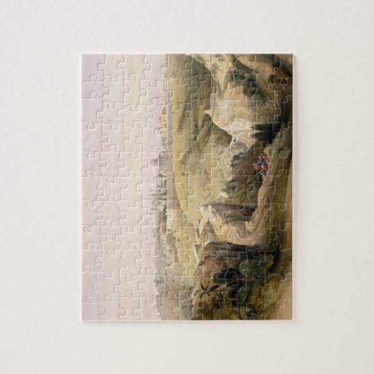 Jerusalem vom Ölberg, am 8. April 1839 Puzzle (Vertikal)