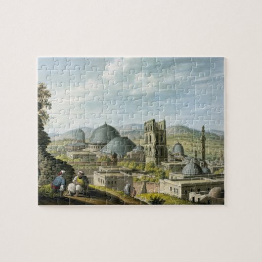 Jerusalem vom Westen, Kneipe. durch William-Watt Puzzle (Horizontal)