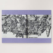 Jerusalem während der Herrschaft Salomos Puzzle (Horizontal)