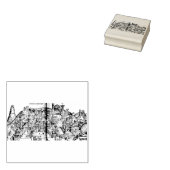 Jerusalem während der Regierung Salomons Gummistempel (Stempel)