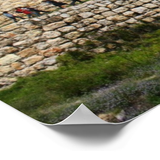 Jerusalem Walls Poster (Ecke)
